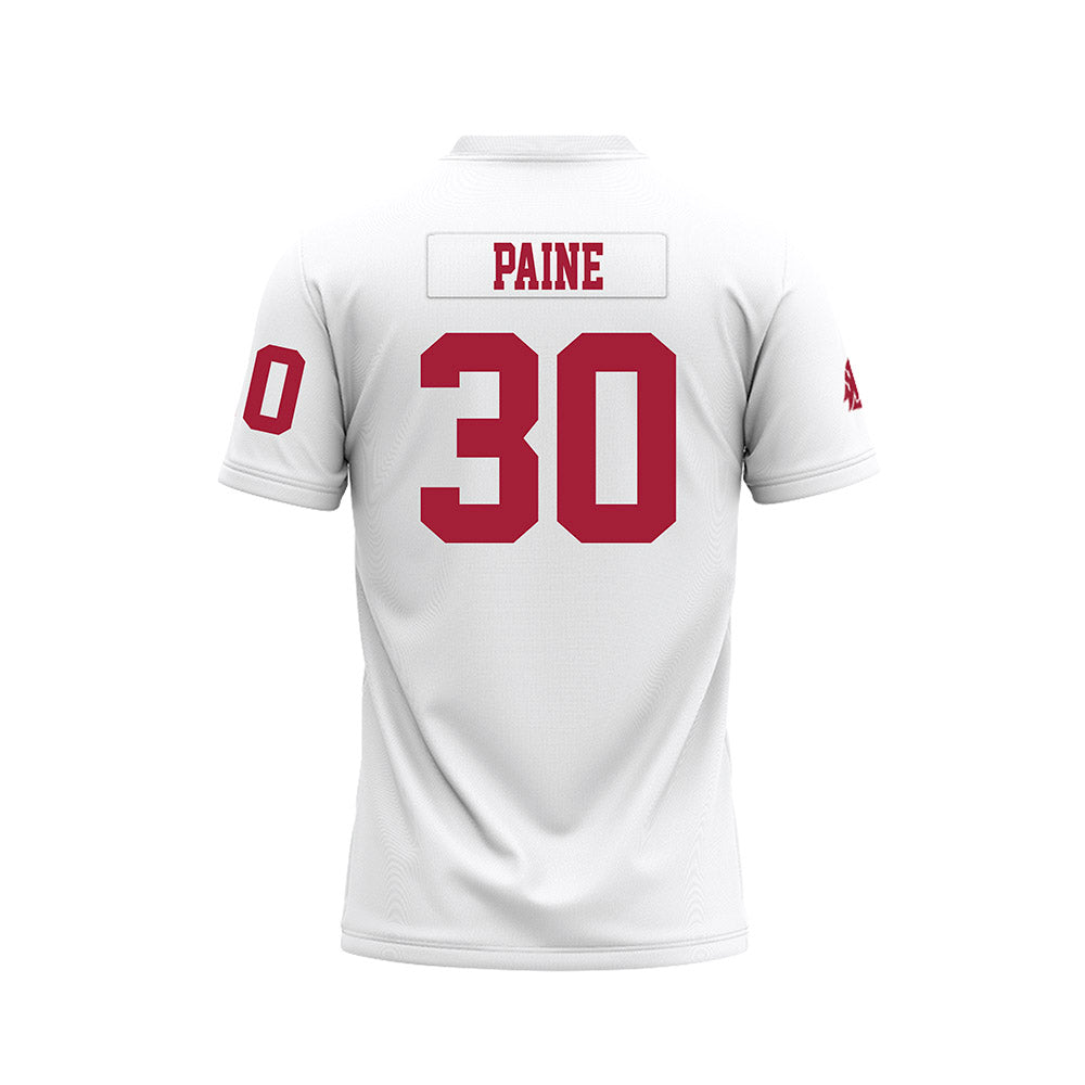 WSU - NCAA Football : Dylan Paine - White Football Jersey-1
