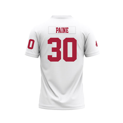 WSU - NCAA Football : Dylan Paine - White Football Jersey-1