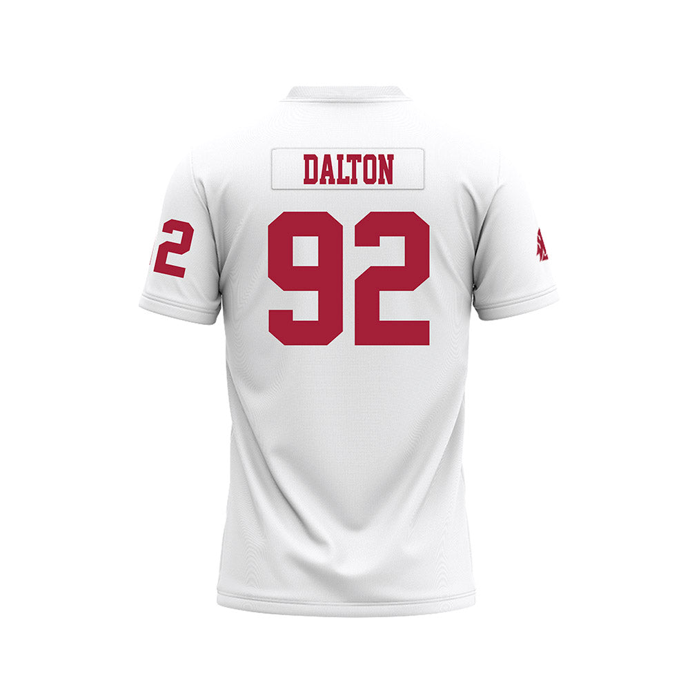 WSU - NCAA Football : Darrion Dalton - White Football Jersey-1