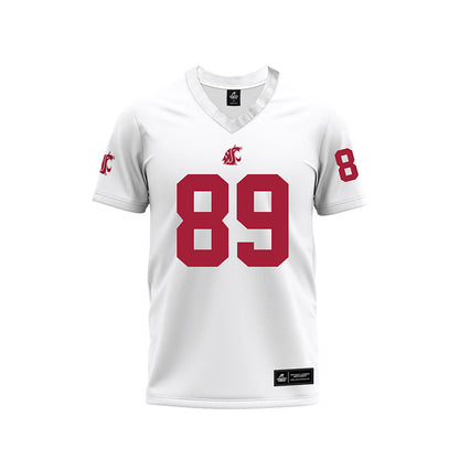 WSU - NCAA Football : Donovan Fitzmaurice - White Football Jersey-0