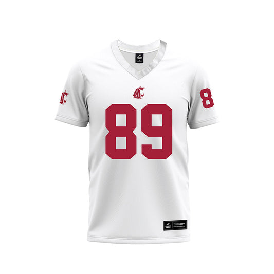 WSU - NCAA Football : Donovan Fitzmaurice - White Football Jersey-0