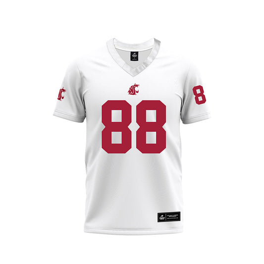 WSU - NCAA Football : Mackenzie Alleyne - White Football Jersey-0