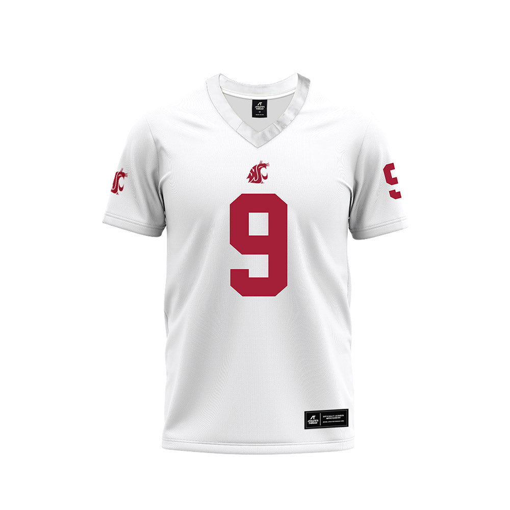 WSU - NCAA Football : Caleb Francl - White Football Jersey-0