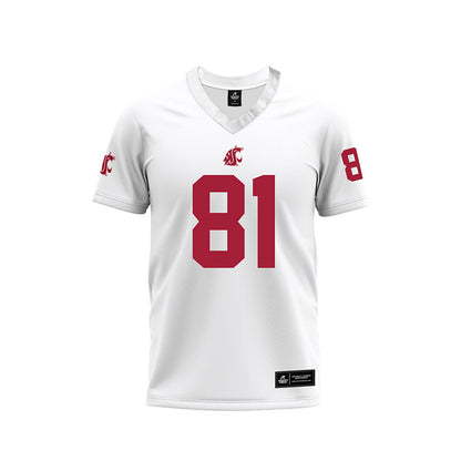 WSU - NCAA Football : Peyton Read - White Football Jersey-0