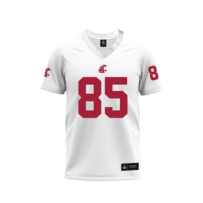 WSU - NCAA Football : Kaden Harken - White Football Jersey-0