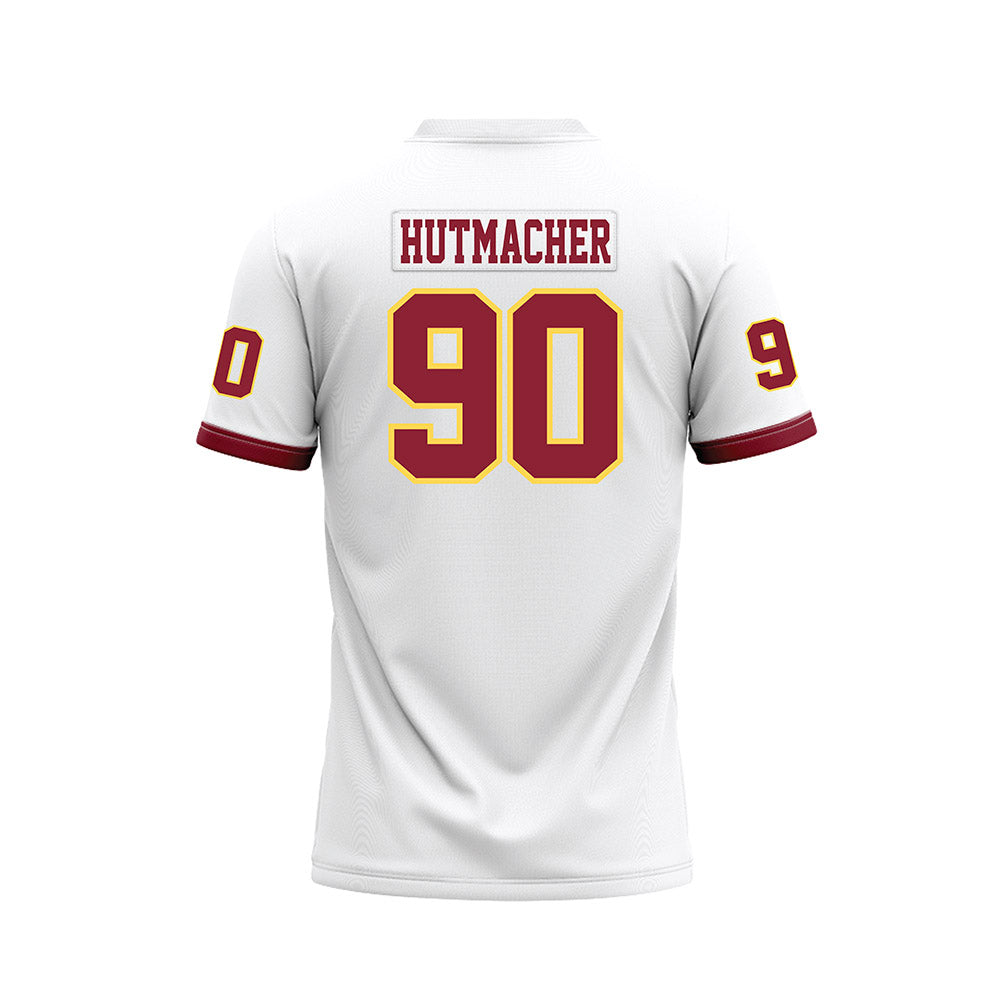 NSU - NCAA Football : Noah Hutmacher - White Premium Football Jersey-1