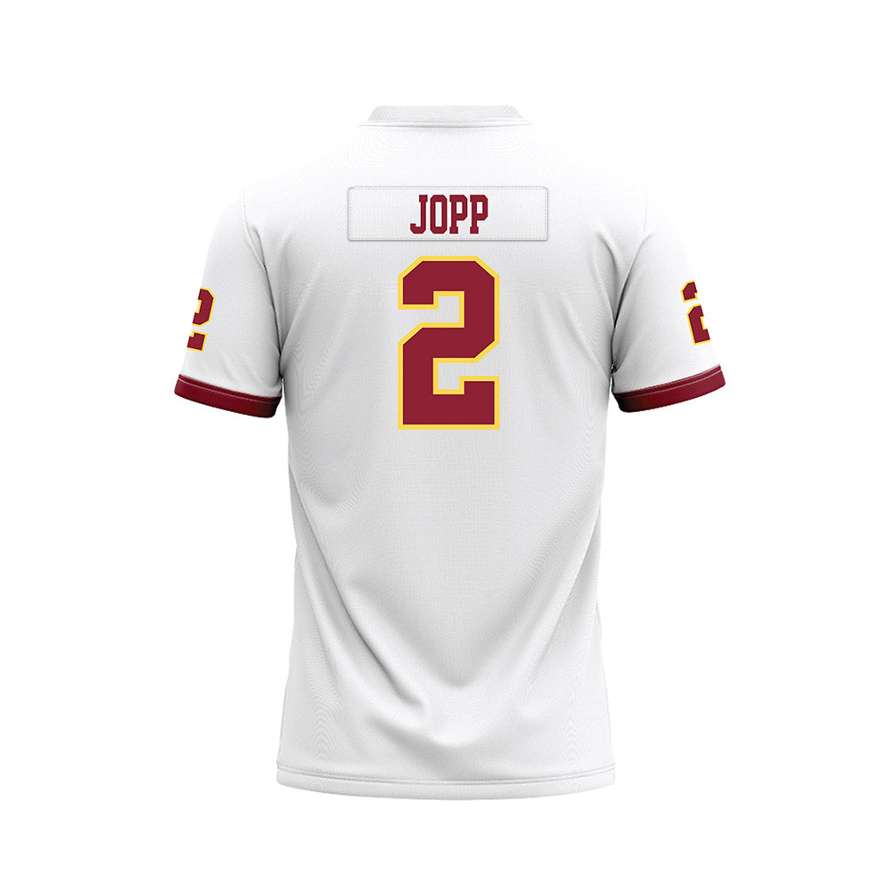 NSU - NCAA Football : Elijah Jopp - White Premium Football Jersey-1