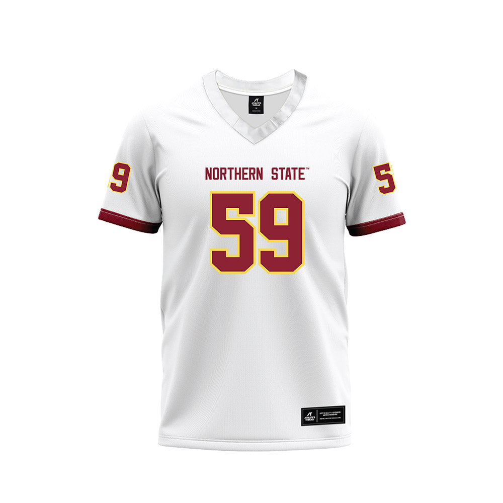 NSU - NCAA Football : Kaydn Turnbow - White Premium Football Jersey-0