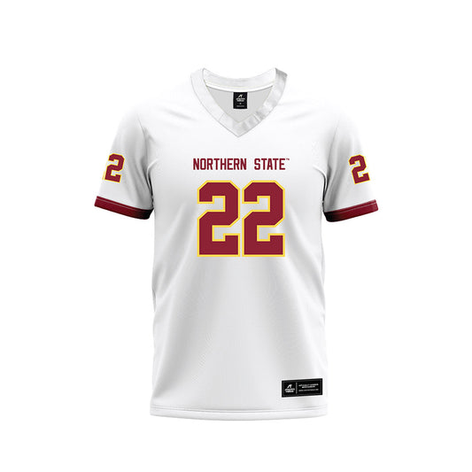 NSU - NCAA Football : Brock Pedersen - White Football Jersey