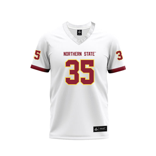 NSU - NCAA Football : Noah Moringlane - White Premium Football Jersey-0
