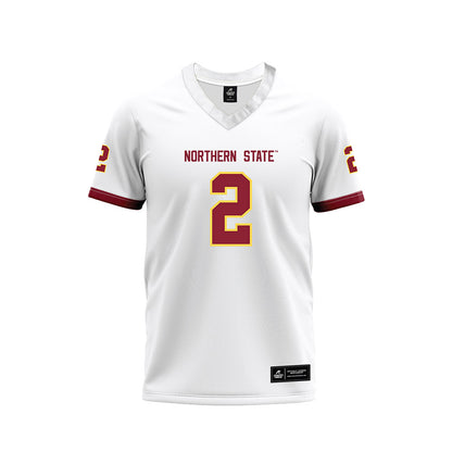 NSU - NCAA Football : Jacoby Boykins - White Premium Football Jersey-0