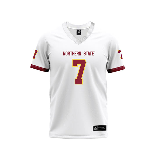 NSU - NCAA Football : Holden Havlik - White Premium Football Jersey-0