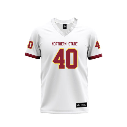 NSU - NCAA Football : Jake Merchlewitz - White Premium Football Jersey-0