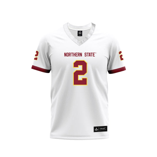 NSU - NCAA Football : Elijah Jopp - White Football Jersey-0