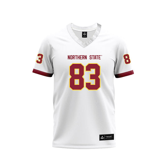 NSU - NCAA Football : Cooper Eisenbeisz - White Premium Football Jersey-0
