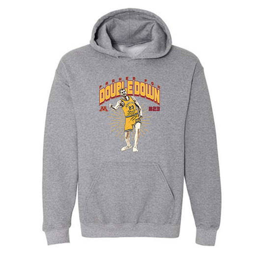 Minnesota - NCAA Men's Basketball : Parker Fox - Individual Caricature Hooded Sweatshirt