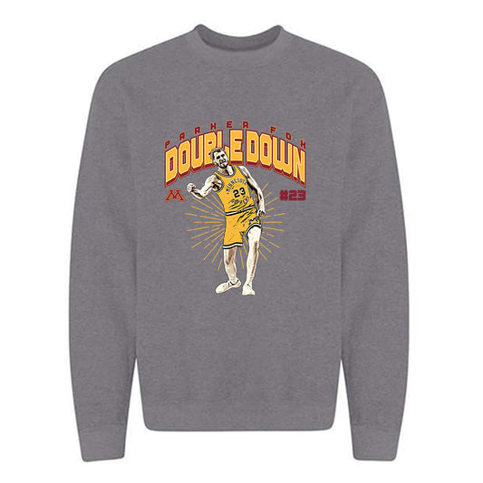 Minnesota - NCAA Men's Basketball : Parker Fox - Individual Caricature Crewneck Sweatshirt