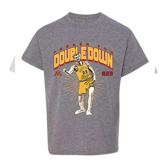 Minnesota - NCAA Men's Basketball : Parker Fox - Individual Caricature Youth T-Shirt