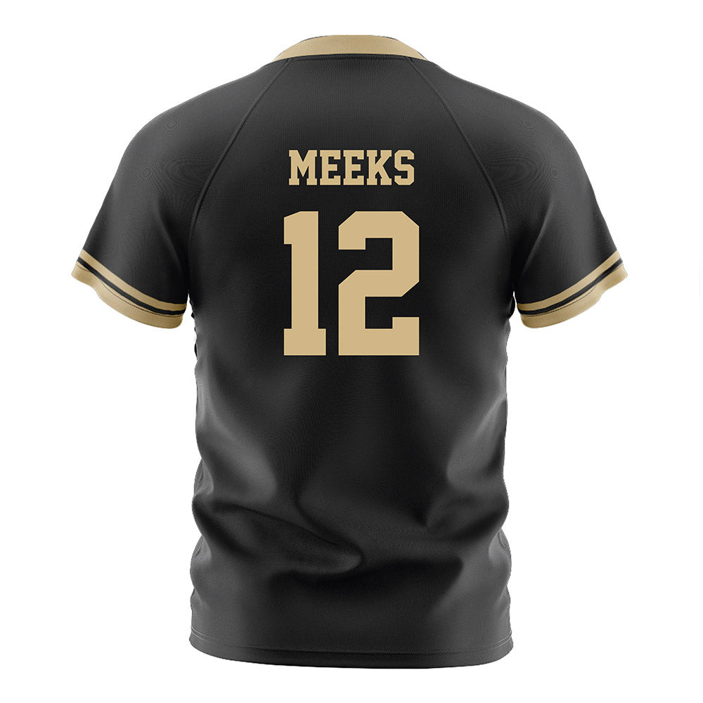 Purdue - NCAA Women's Soccer : Lauren Meeks - Black Soccer Jersey