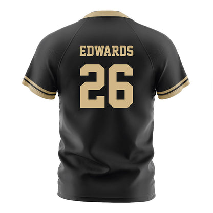 Purdue - NCAA Women's Soccer : Emily Edwards - Black Soccer Jersey