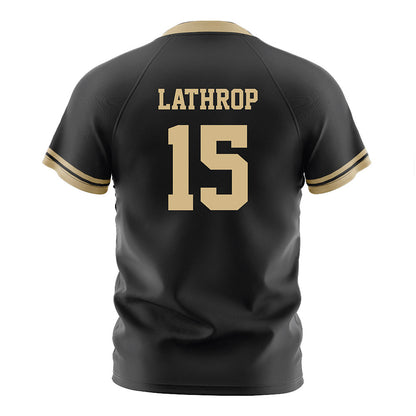 Purdue - NCAA Women's Soccer : Stephanie Lathrop - Black Soccer Jersey