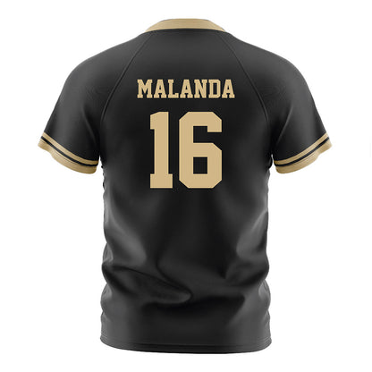 Purdue - NCAA Women's Soccer : Jayme Malanda - Black Soccer Jersey-1
