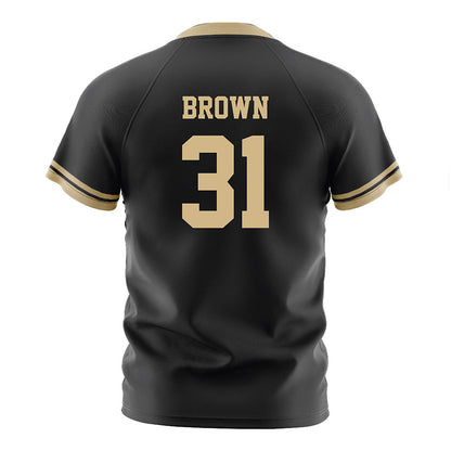 Purdue - NCAA Women's Soccer : Cassidy Brown - Black Soccer Jersey
