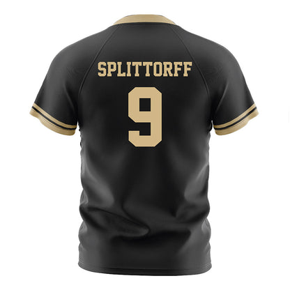 Purdue - NCAA Women's Soccer : Naomi Splittorff - Black Soccer Jersey