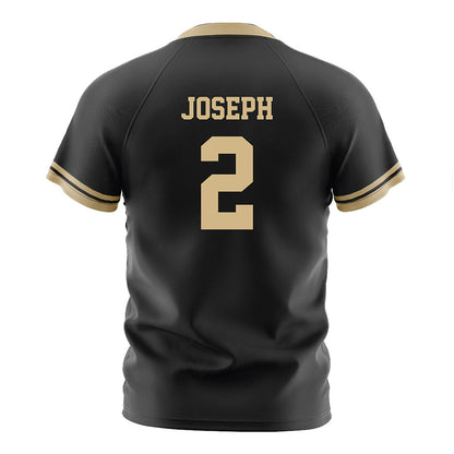 Purdue - NCAA Women's Soccer : Julia Joseph - Black Soccer Jersey-1