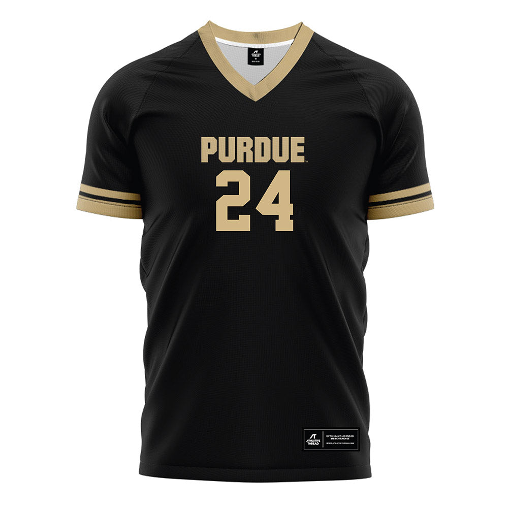 Purdue - NCAA Women's Soccer : Kayla Budish - Black Soccer Jersey