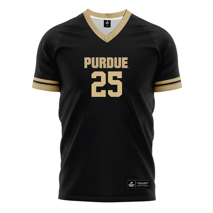 Purdue - NCAA Women's Soccer : Sydney Boudreau - Black Soccer Jersey