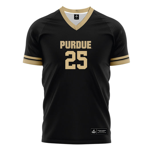 Purdue - NCAA Women's Soccer : Sydney Boudreau - Black Soccer Jersey