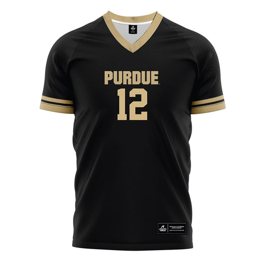 Purdue - NCAA Women's Soccer : Lauren Meeks - Black Soccer Jersey