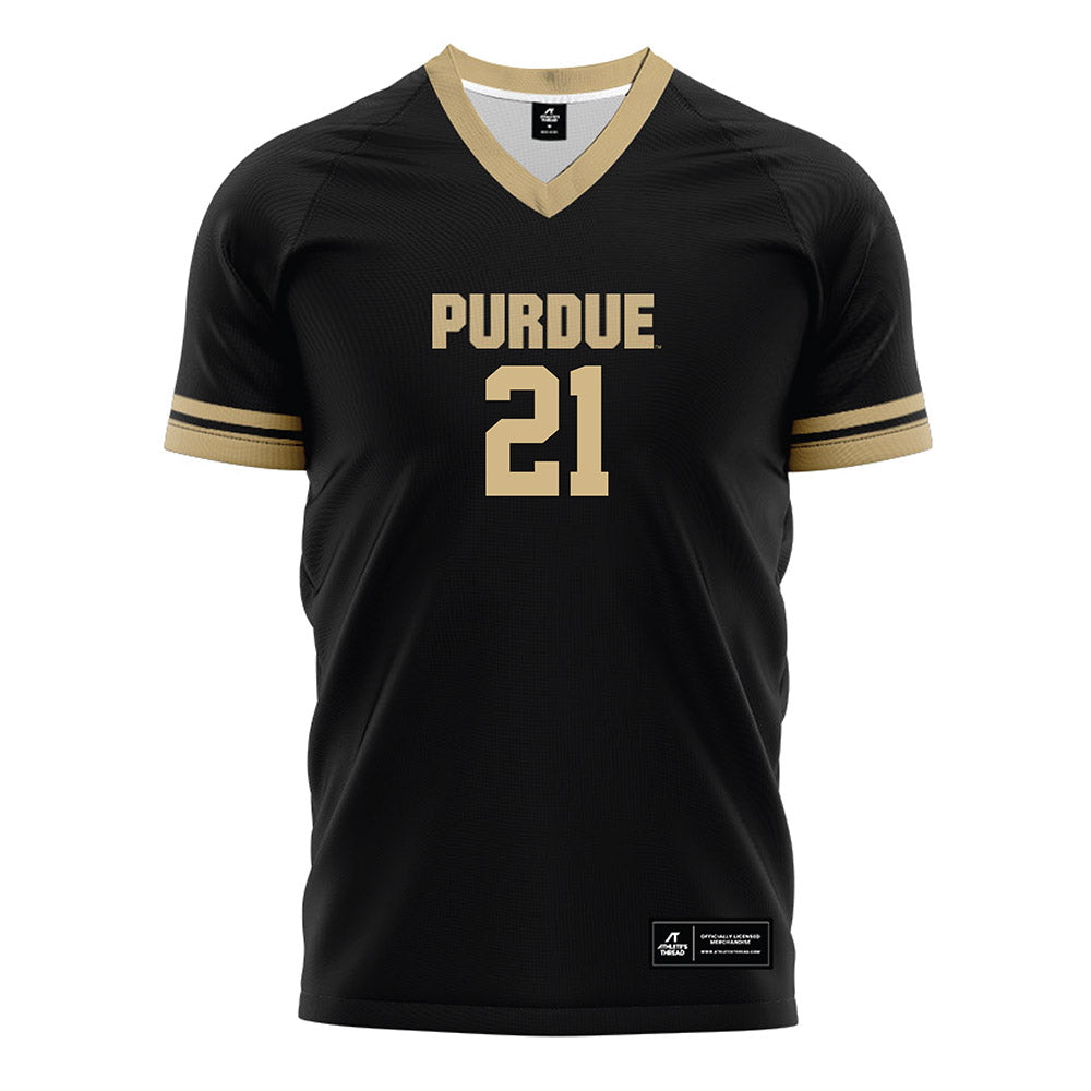 Purdue - NCAA Women's Soccer : Lauren Holleran - Black Soccer Jersey