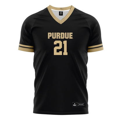 Purdue - NCAA Women's Soccer : Lauren Holleran - Black Soccer Jersey