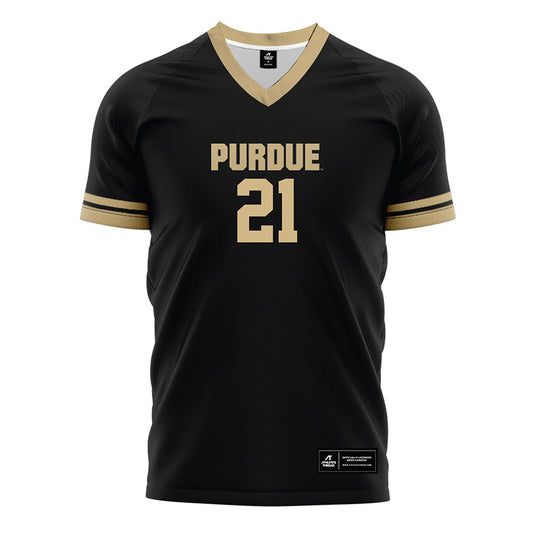 Purdue - NCAA Women's Soccer : Lauren Holleran - Black Soccer Jersey
