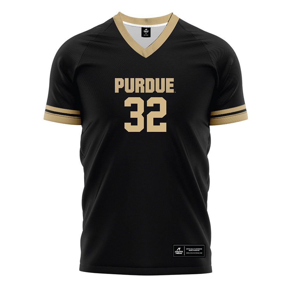 Purdue - NCAA Women's Soccer : Sydney Hunt - Black Soccer Jersey