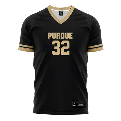 Purdue - NCAA Women's Soccer : Sydney Hunt - Black Soccer Jersey