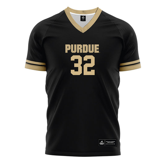 Purdue - NCAA Women's Soccer : Sydney Hunt - Black Soccer Jersey