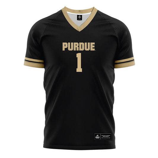 Purdue - NCAA Women's Soccer : Phoebe Carver - Black Soccer Jersey-0