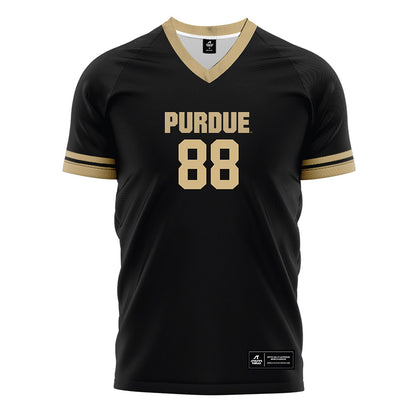 Purdue - NCAA Women's Soccer : Charlotte Huggard - Black Soccer Jersey