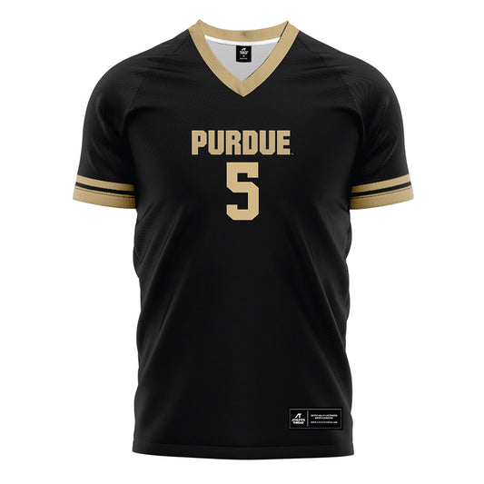 Purdue - NCAA Women's Soccer : Zoe Karipidis - Black Soccer Jersey