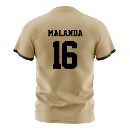 Purdue - NCAA Women's Soccer : Jayme Malanda - Gold Soccer Jersey-1