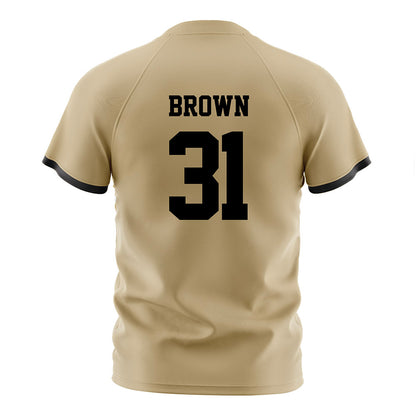 Purdue - NCAA Women's Soccer : Cassidy Brown - Gold Soccer Jersey