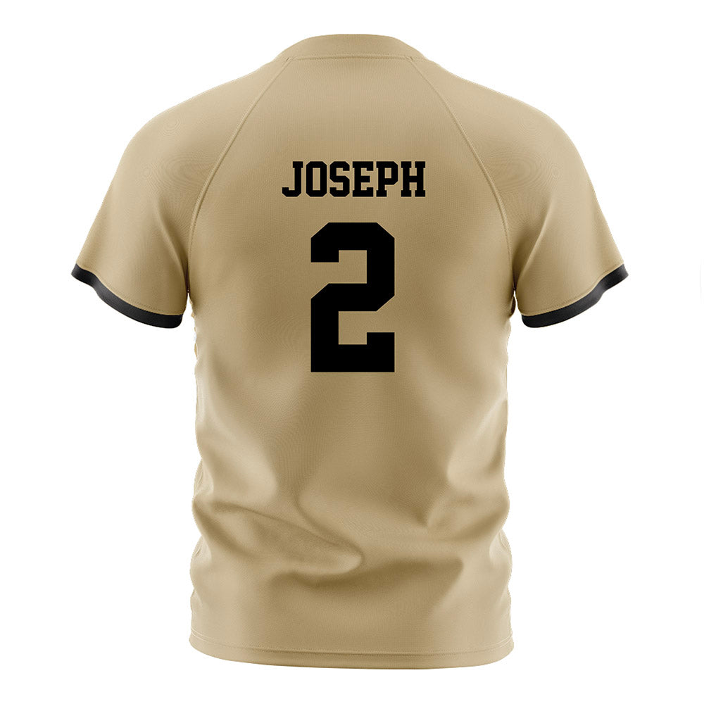 Purdue - NCAA Women's Soccer : Julia Joseph - Gold Soccer Jersey-1