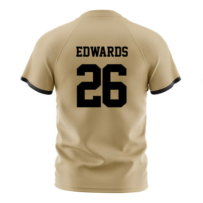 Purdue - NCAA Women's Soccer : Emily Edwards - Gold Soccer Jersey