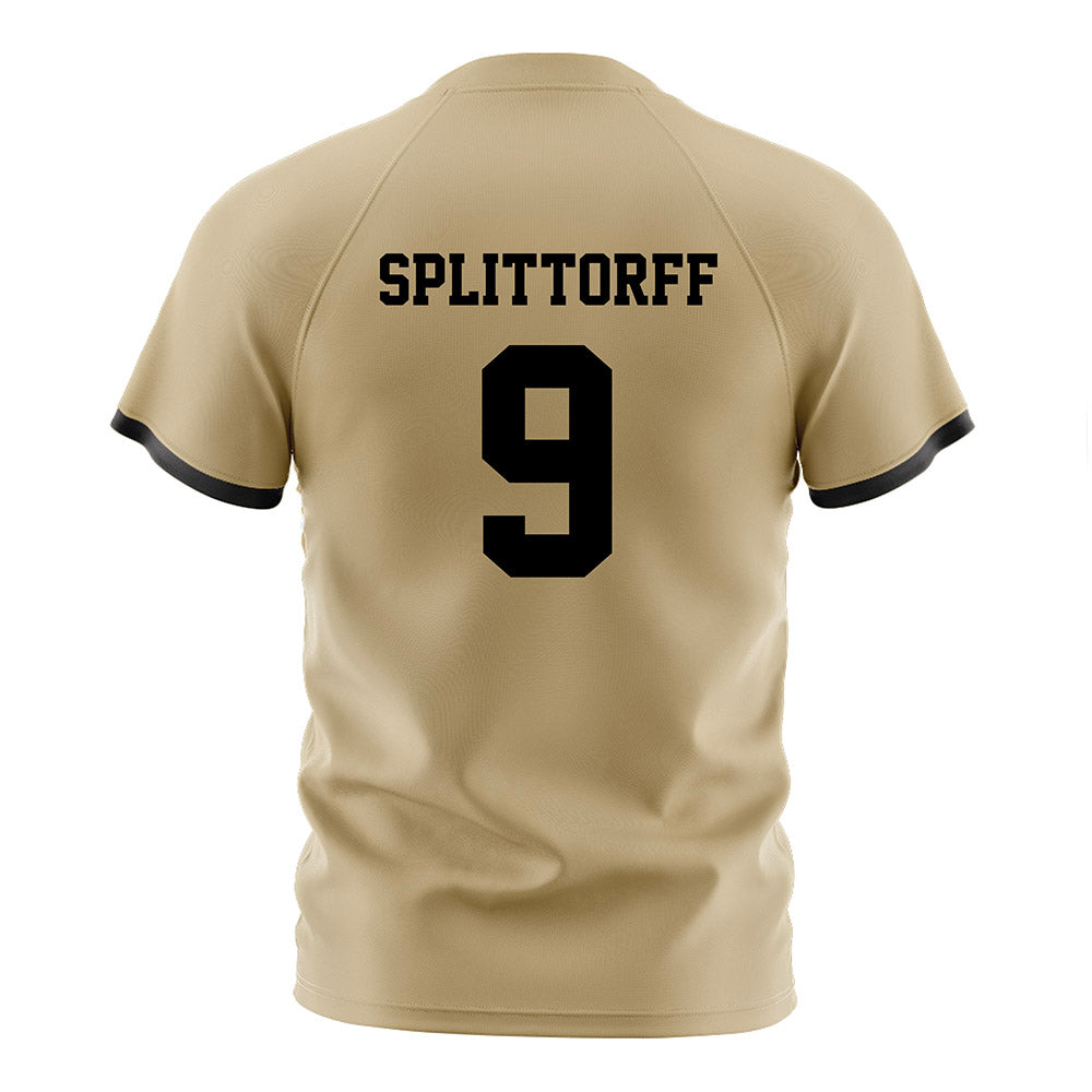 Purdue - NCAA Women's Soccer : Naomi Splittorff - Gold Soccer Jersey