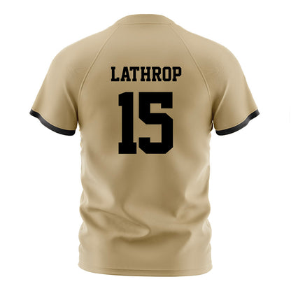 Purdue - NCAA Women's Soccer : Stephanie Lathrop - Gold Soccer Jersey