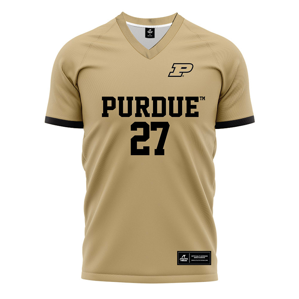 Purdue - NCAA Women's Soccer : Riley Knudsen - Gold Soccer Jersey