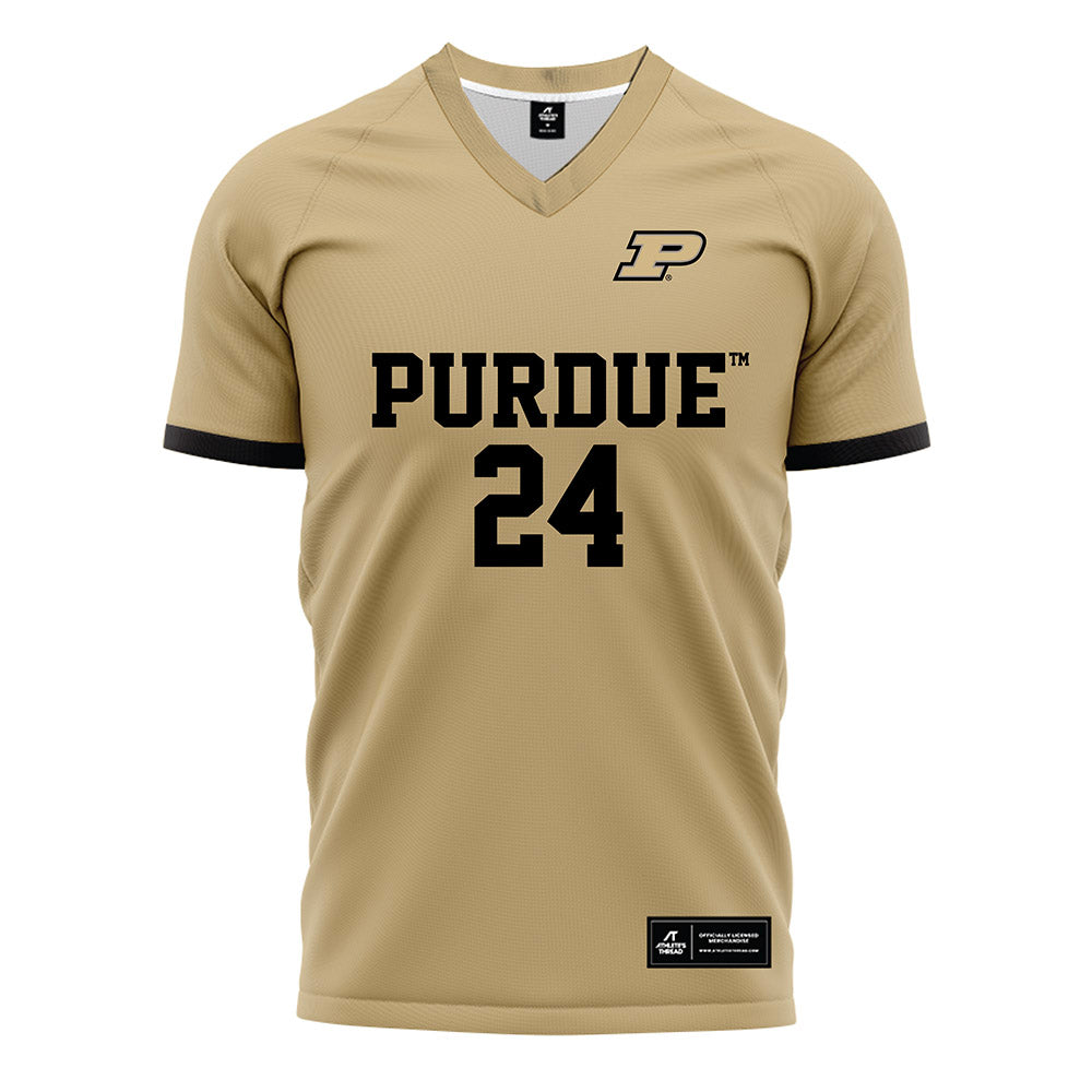 Purdue - NCAA Women's Soccer : Kayla Budish - Gold Soccer Jersey